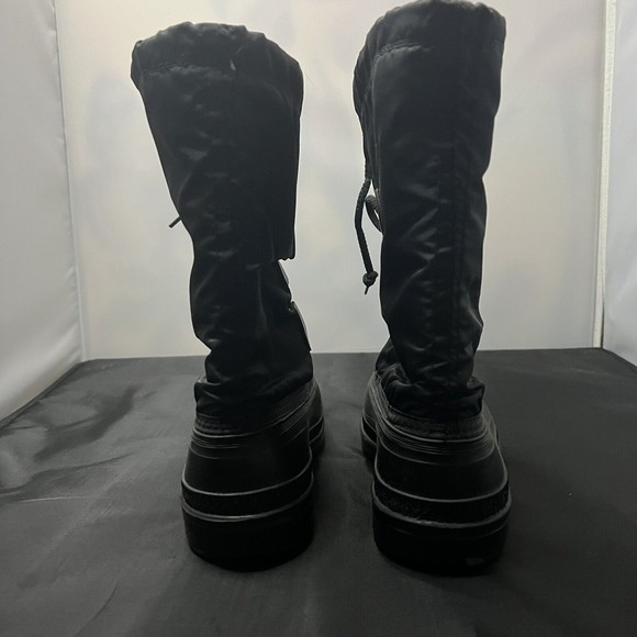 KAMIK Winter Snow Boots Waterproof Black Insulated Liner Mens Size 6 main image 7